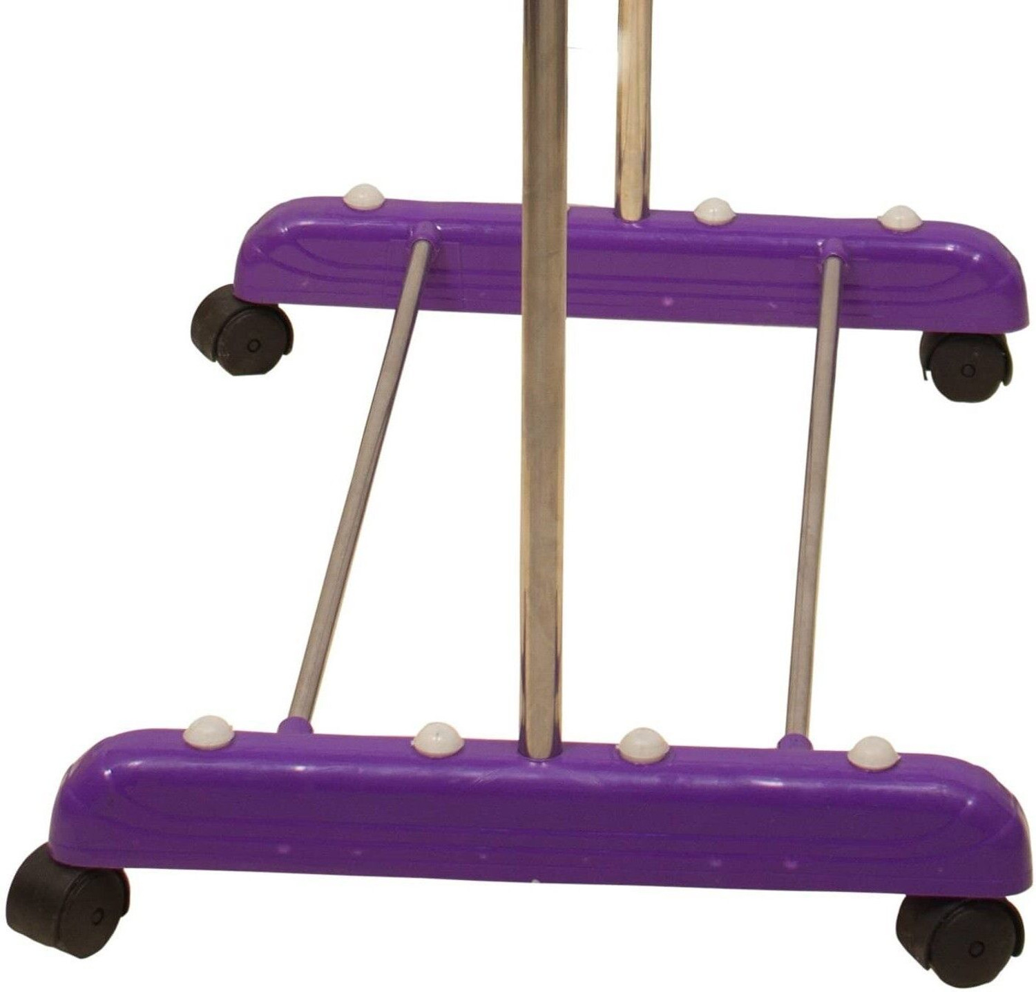 Image of Unizone Plastic, Steel Floor Cloth Dryer Stand - 12 Month Warranty - DV3S Floor Cloth Dryer Stand JB N00010 - 50 (3 Tier)