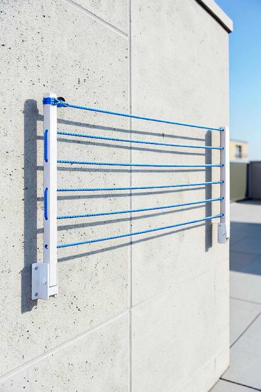 Image of DRYILLA Steel Wall Cloth Dryer Stand 5-LINE-E16