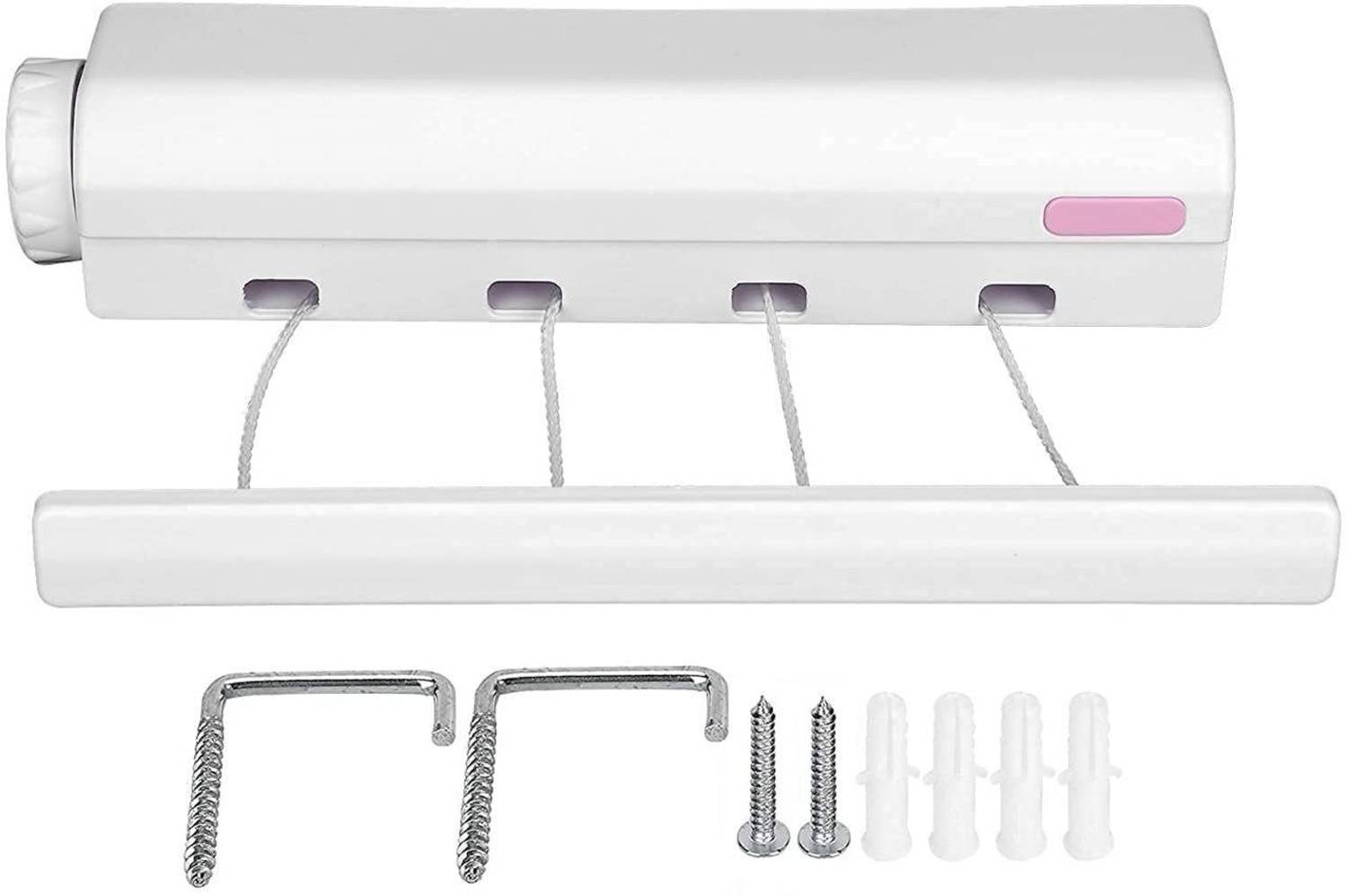 Bv Trading Heavy-Duty Retractable Clothesline - Image 1