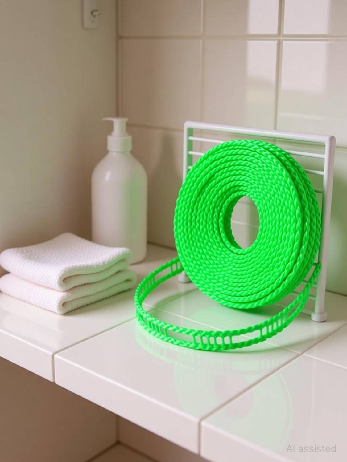 AADYA 5 Meter Nylon Clothesline 1PCS Rope Plastic Clothesline