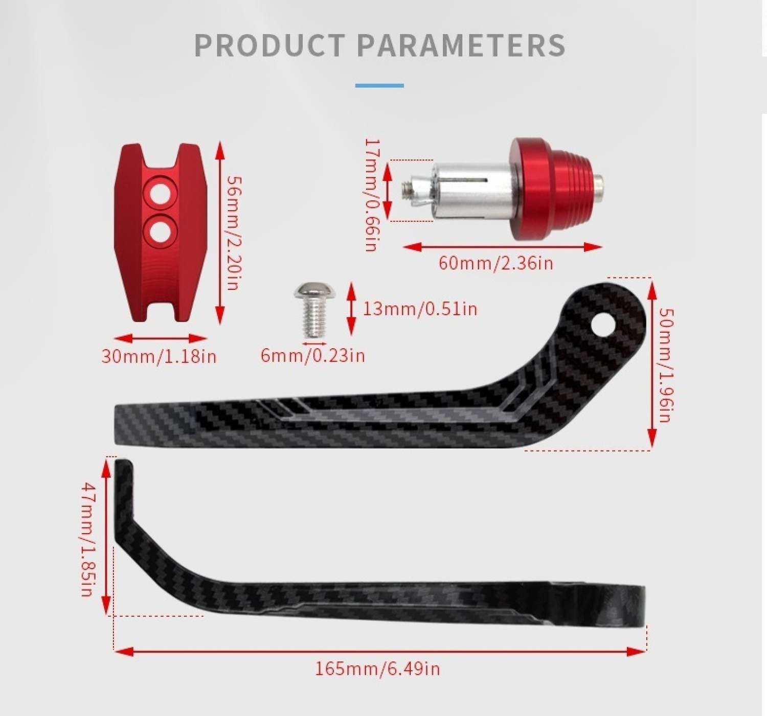 Image of way2gmart Brake Clutch Lever For Universal For Bike Universal For Bike