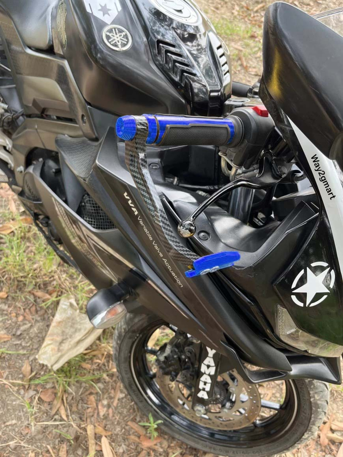 Image of way2gmart Brake Clutch Lever For Universal For Bike Universal For Bike