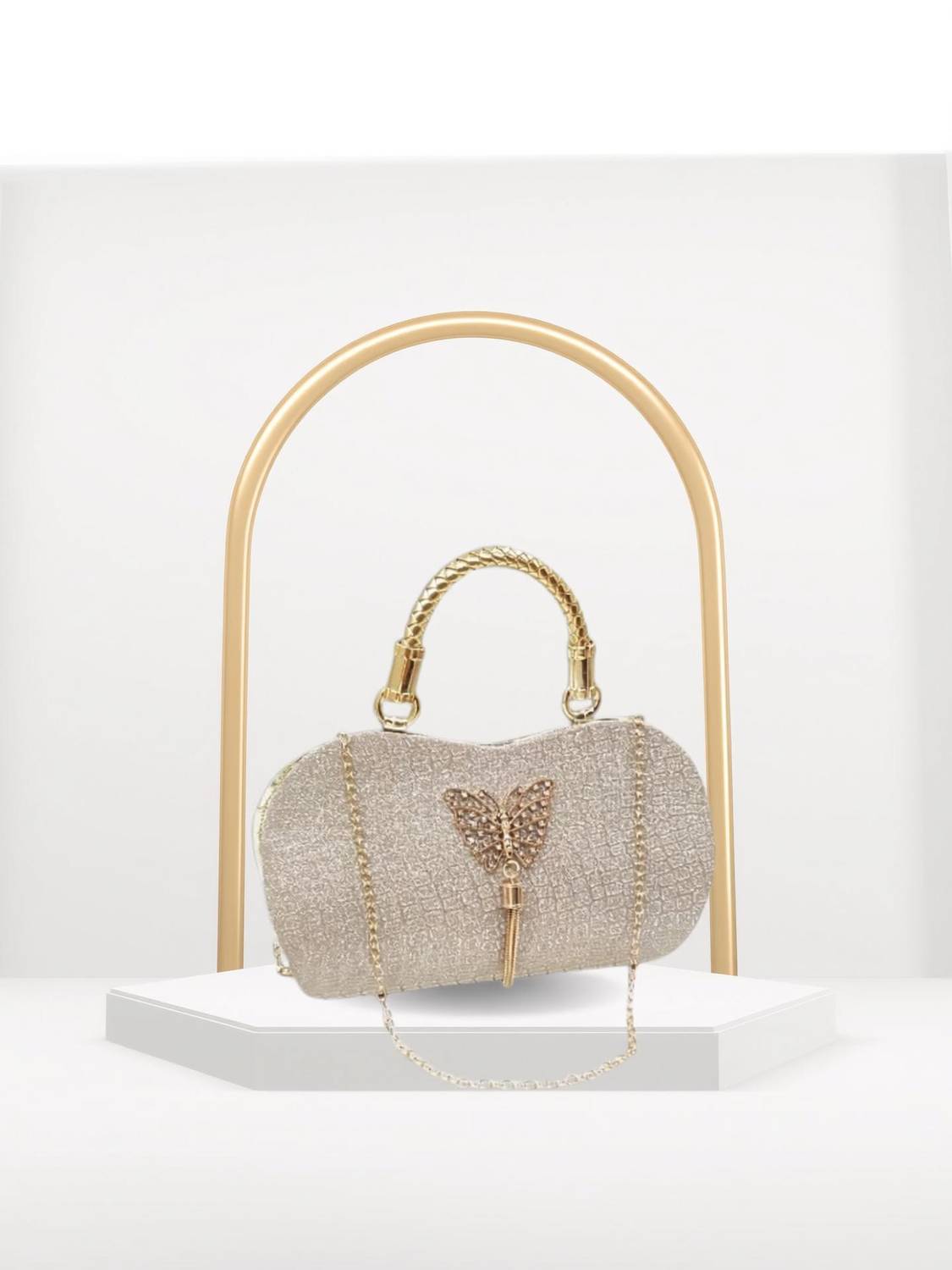 AFVION Party White  Clutch