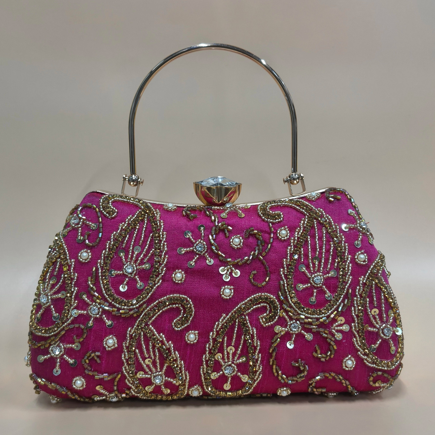 Image of LA BELGIUM Party Pink Clutch
