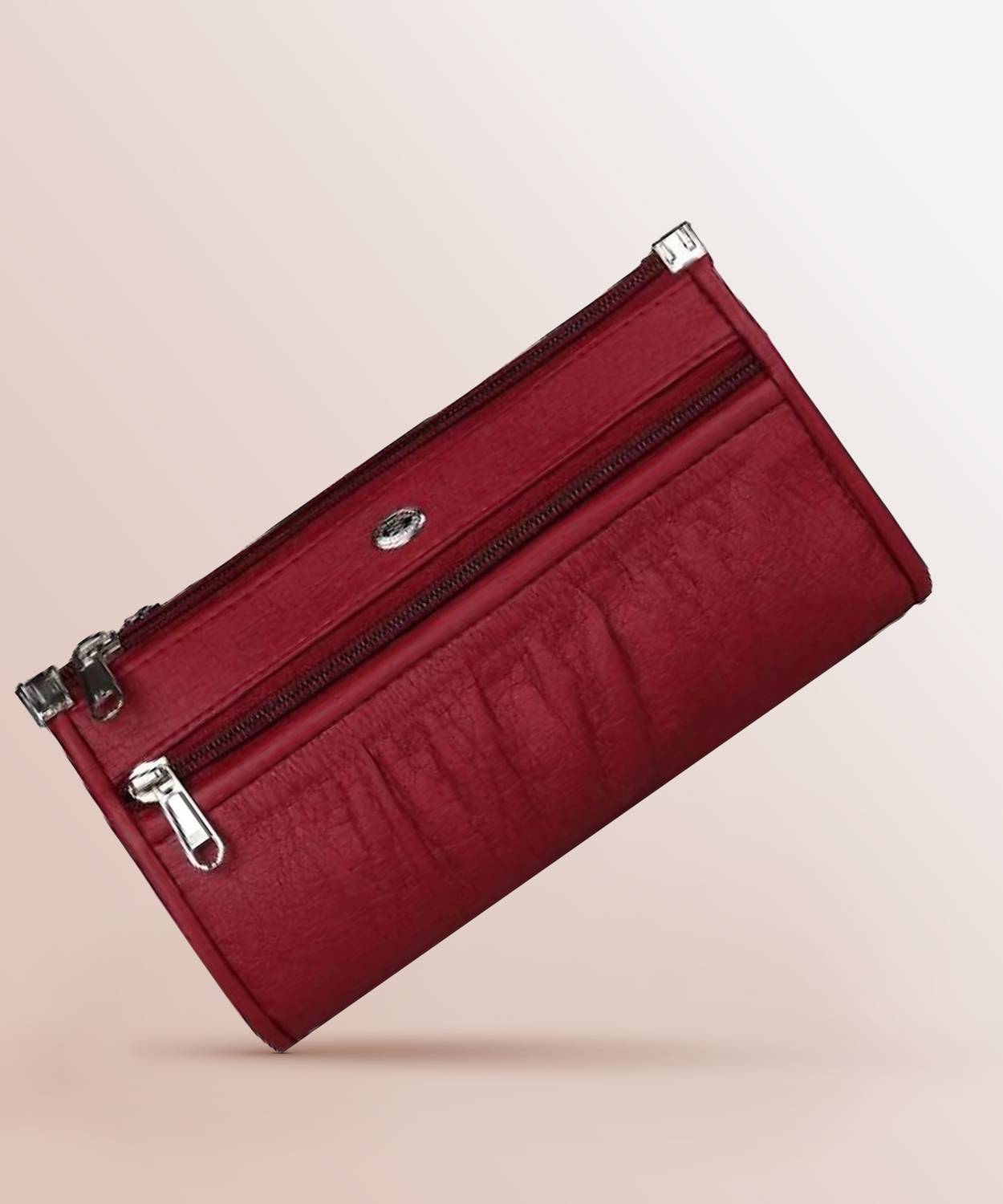 brand Casual Maroon  Clutch
