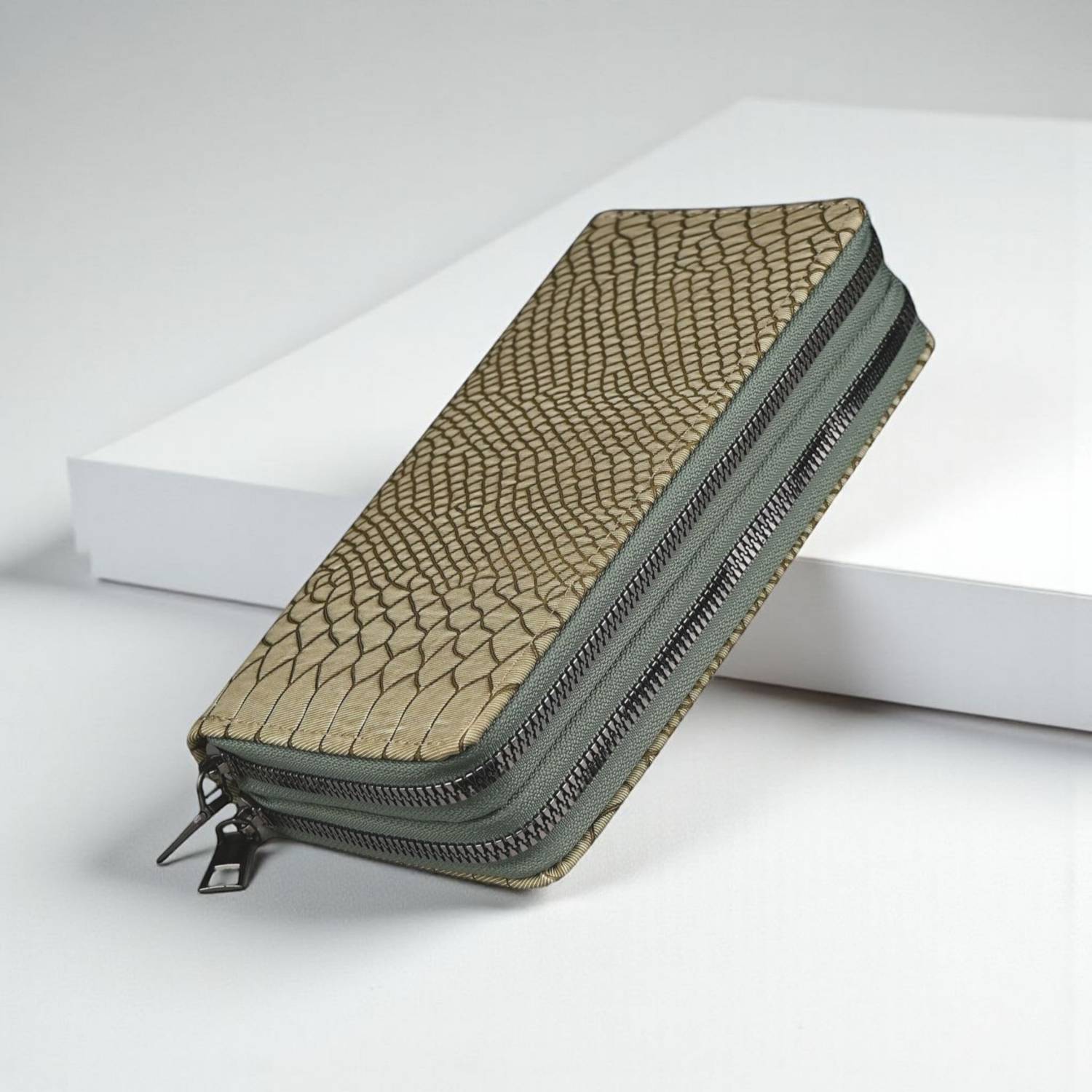 ALSU Casual, Party, Formal Khaki Clutch