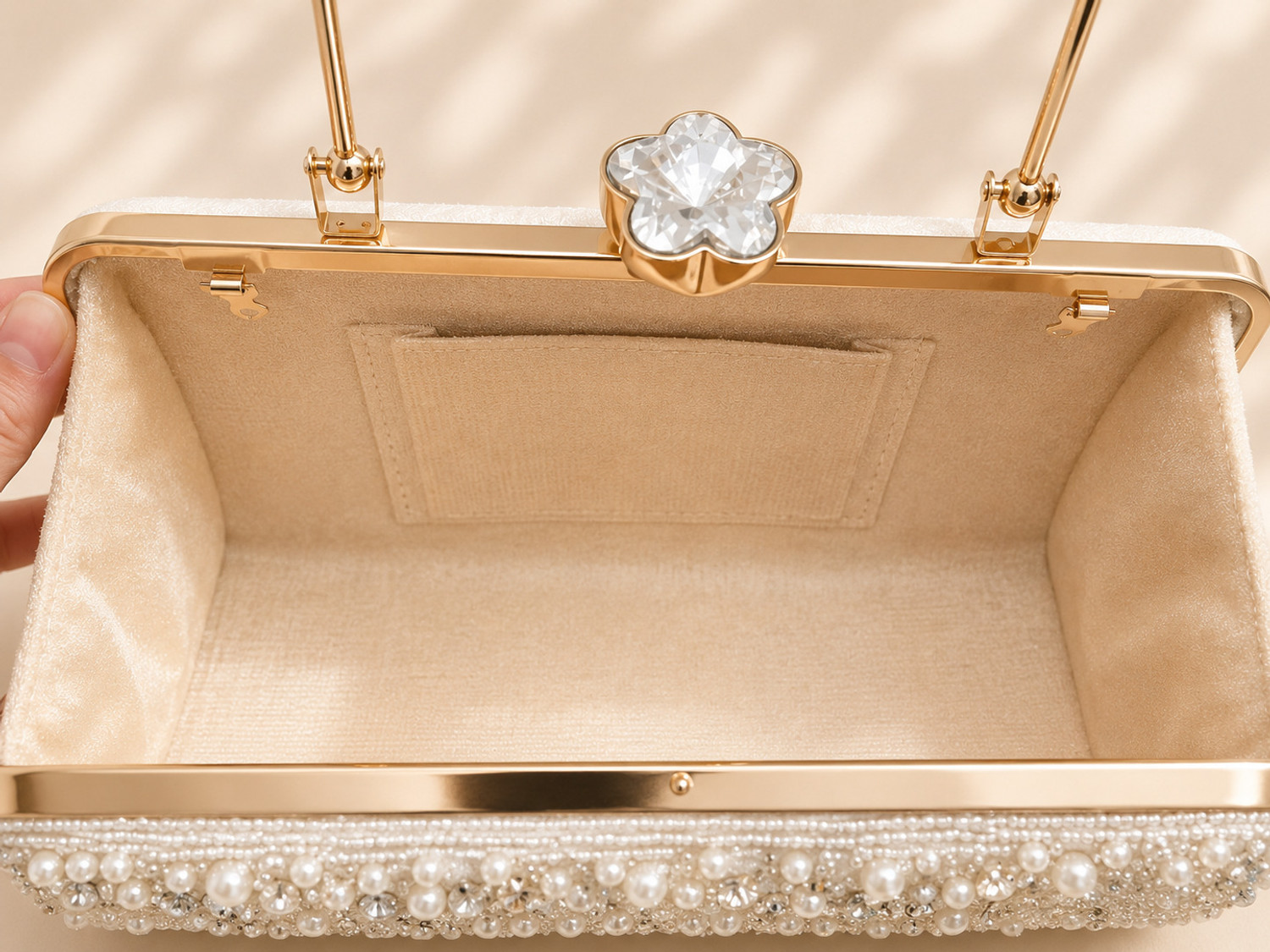 Image of Enny Craze Party Silver Clutch