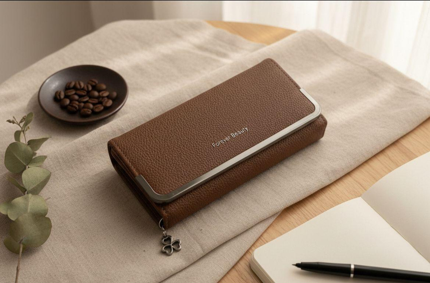 Image of FLYBOYZ Casual, Formal, Party, Sports Brown Clutch