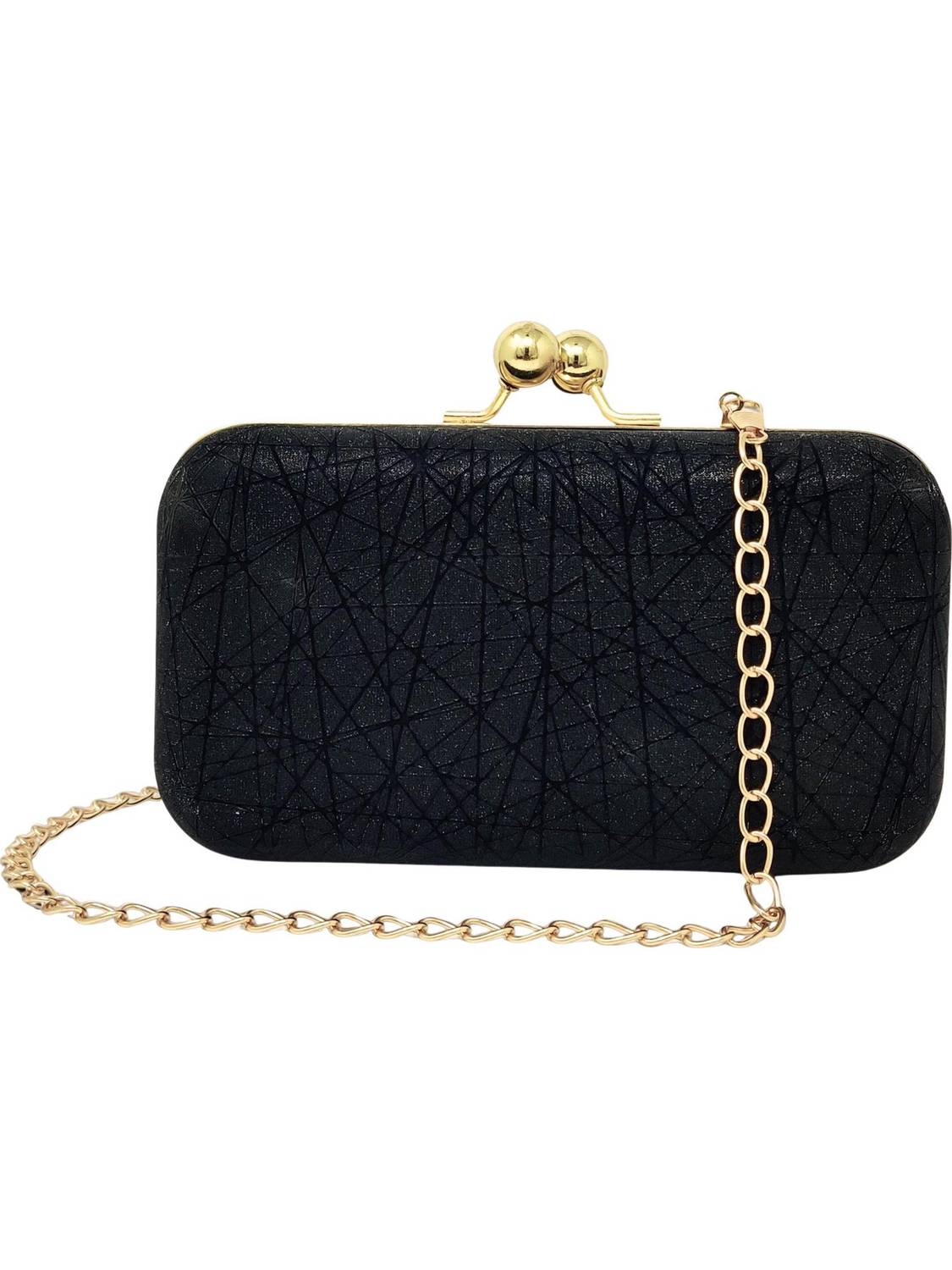 AILTINO Party Black Clutch