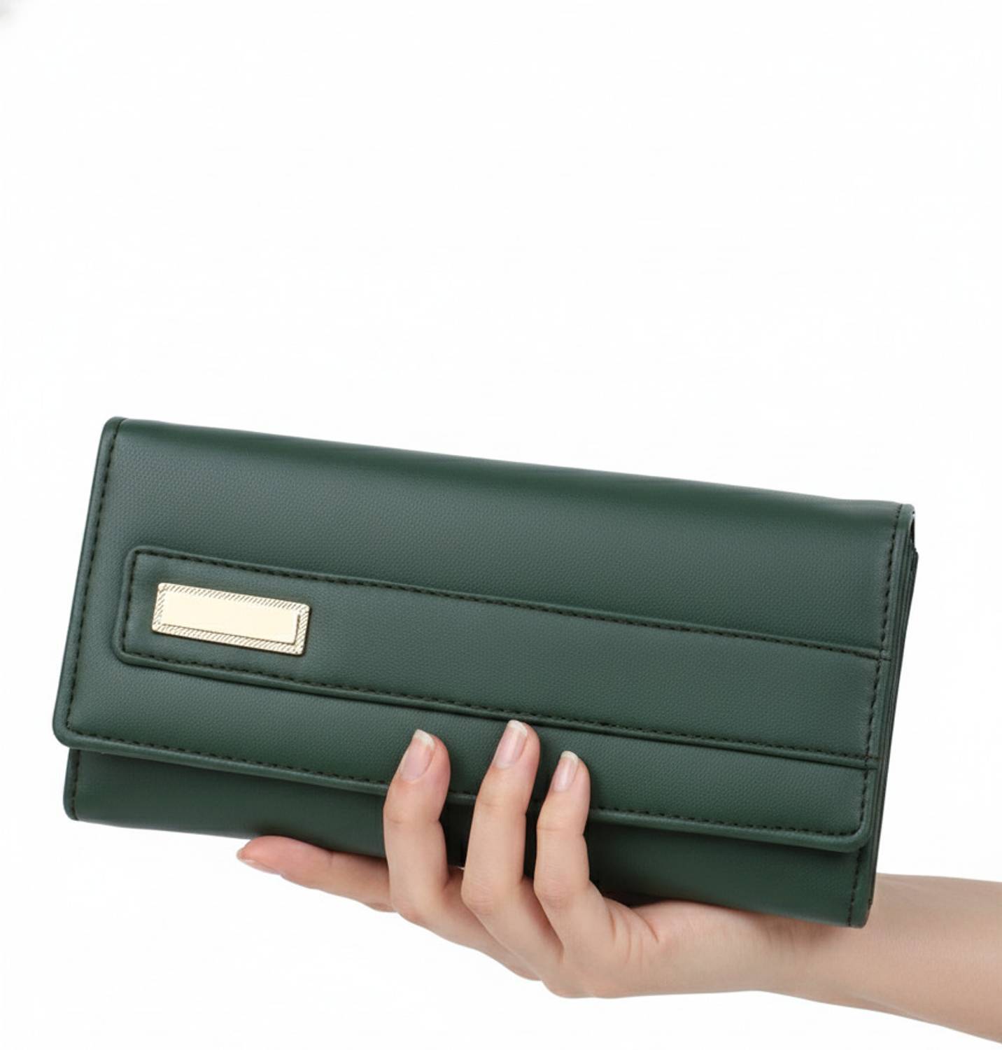 ARNLC Casual Green Clutch
