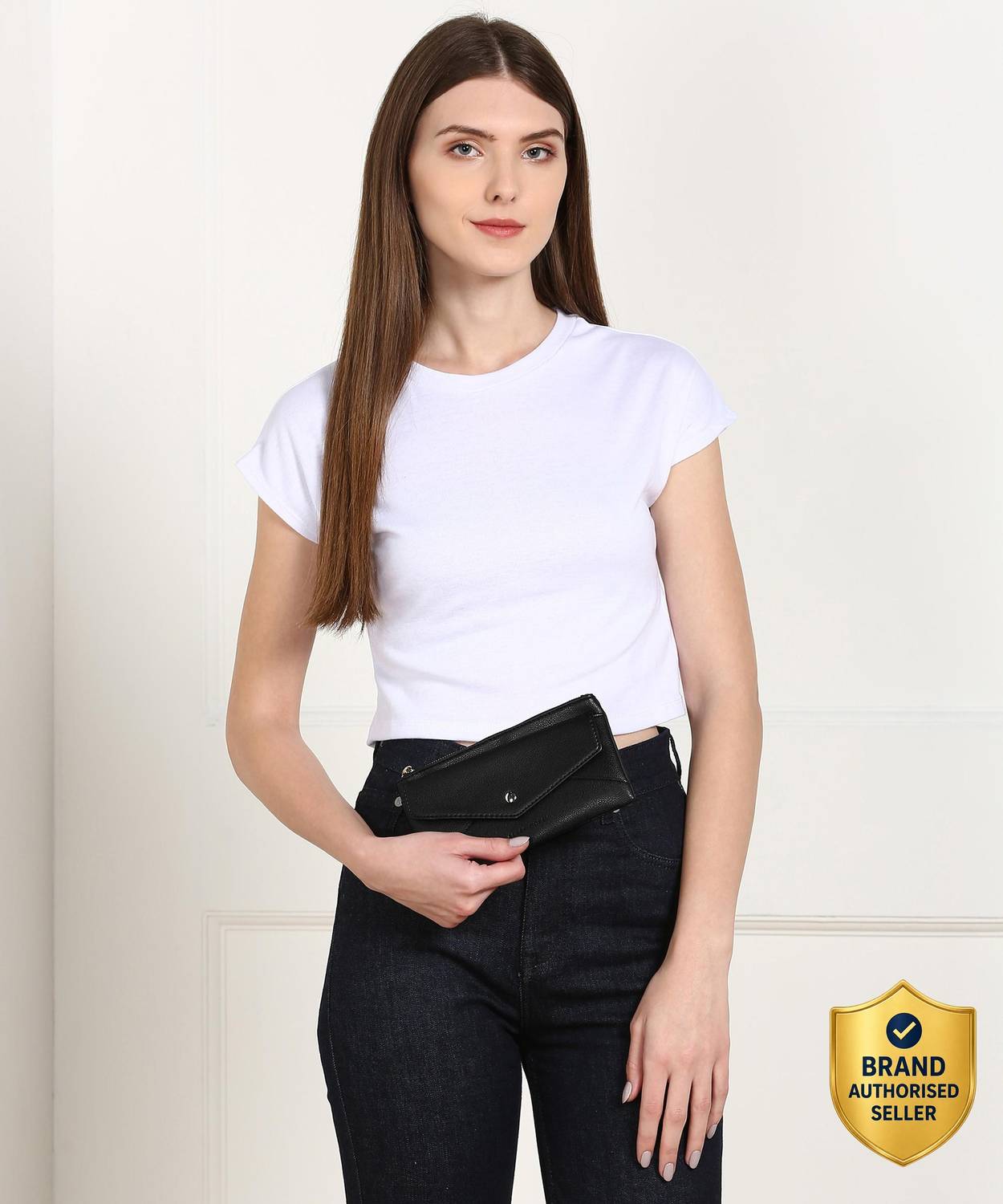 Allen Solly Casual Black  Clutch