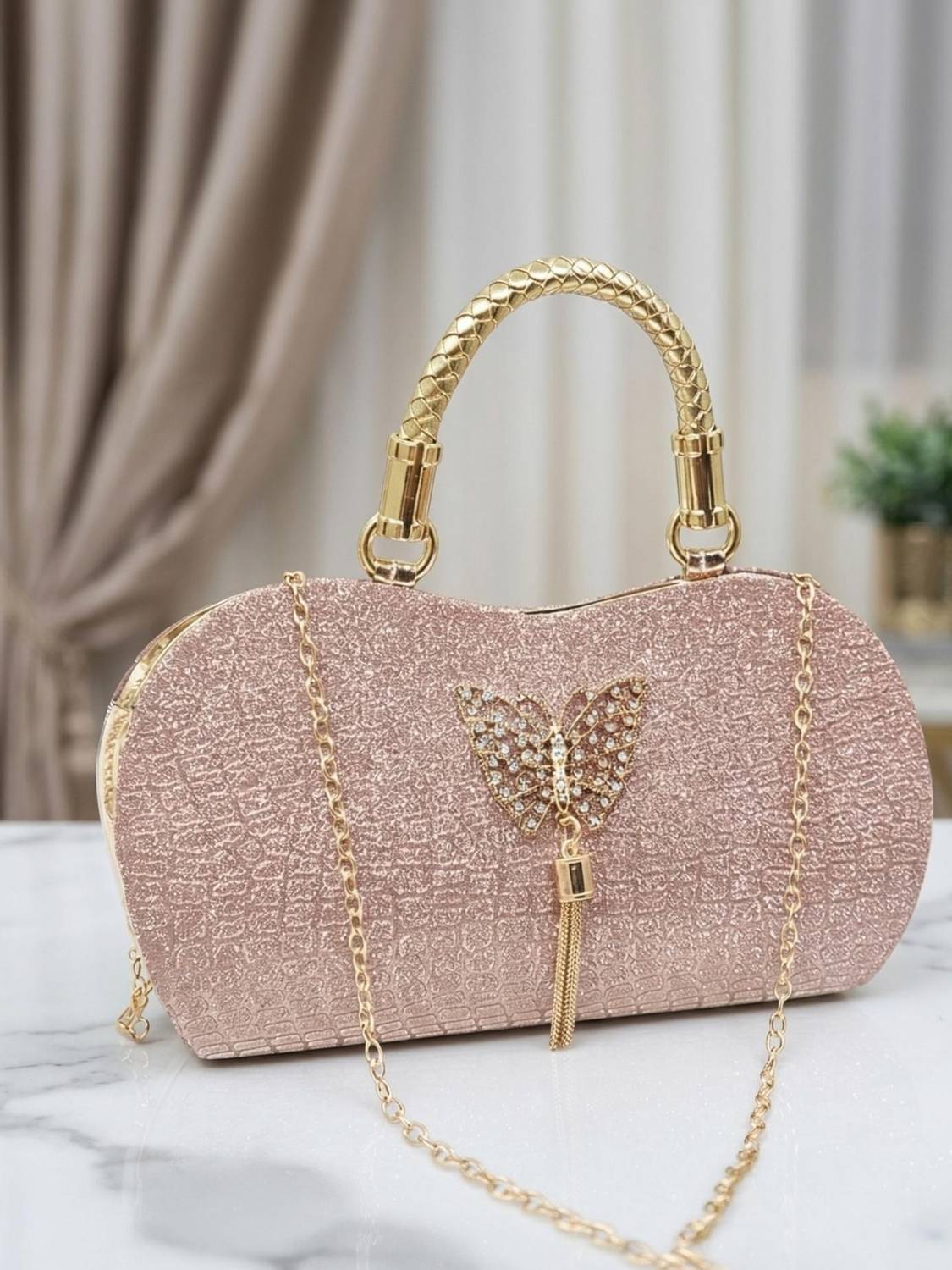 AFVION Party Peach  Clutch