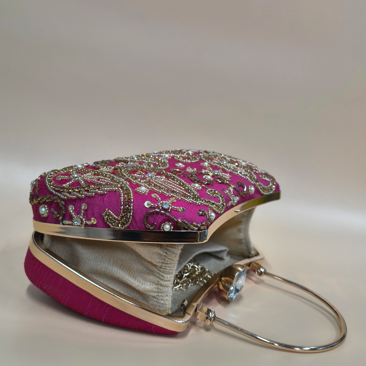 Image of LA BELGIUM Party Pink Clutch