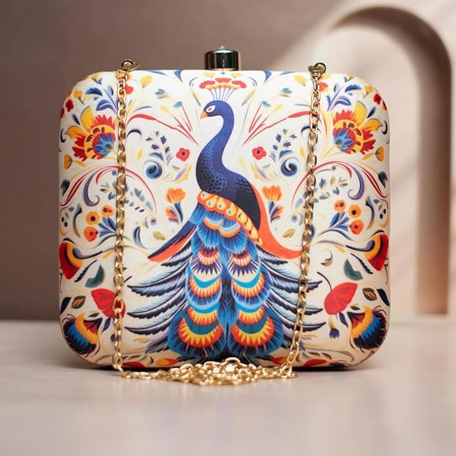 Image of ARTKLIM Casual Cream Clutch