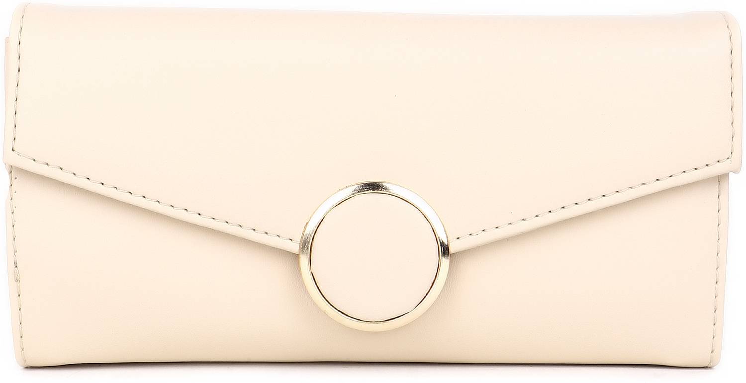 ARNLC Casual Cream Clutch
