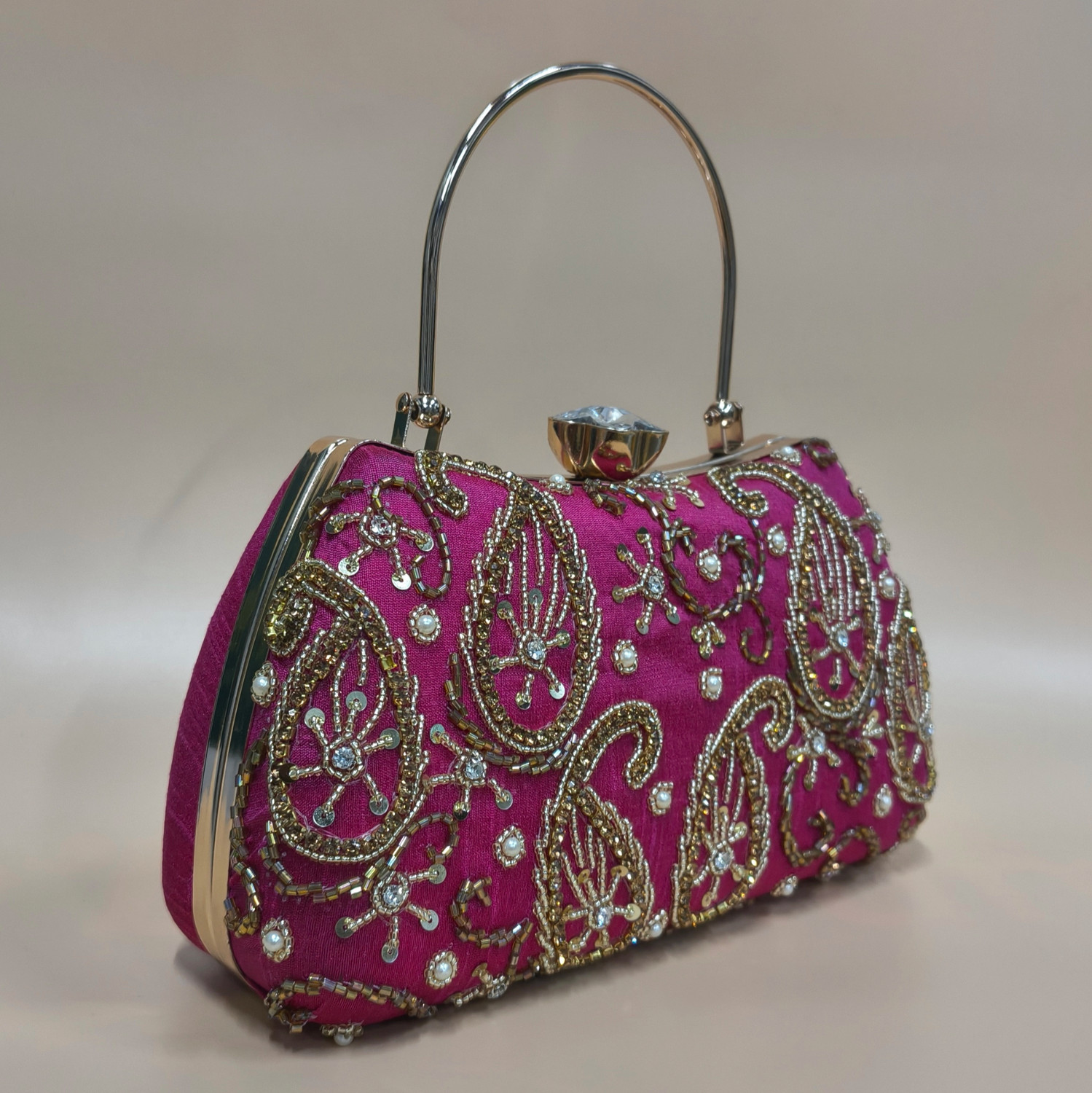 Image of LA BELGIUM Party Pink Clutch