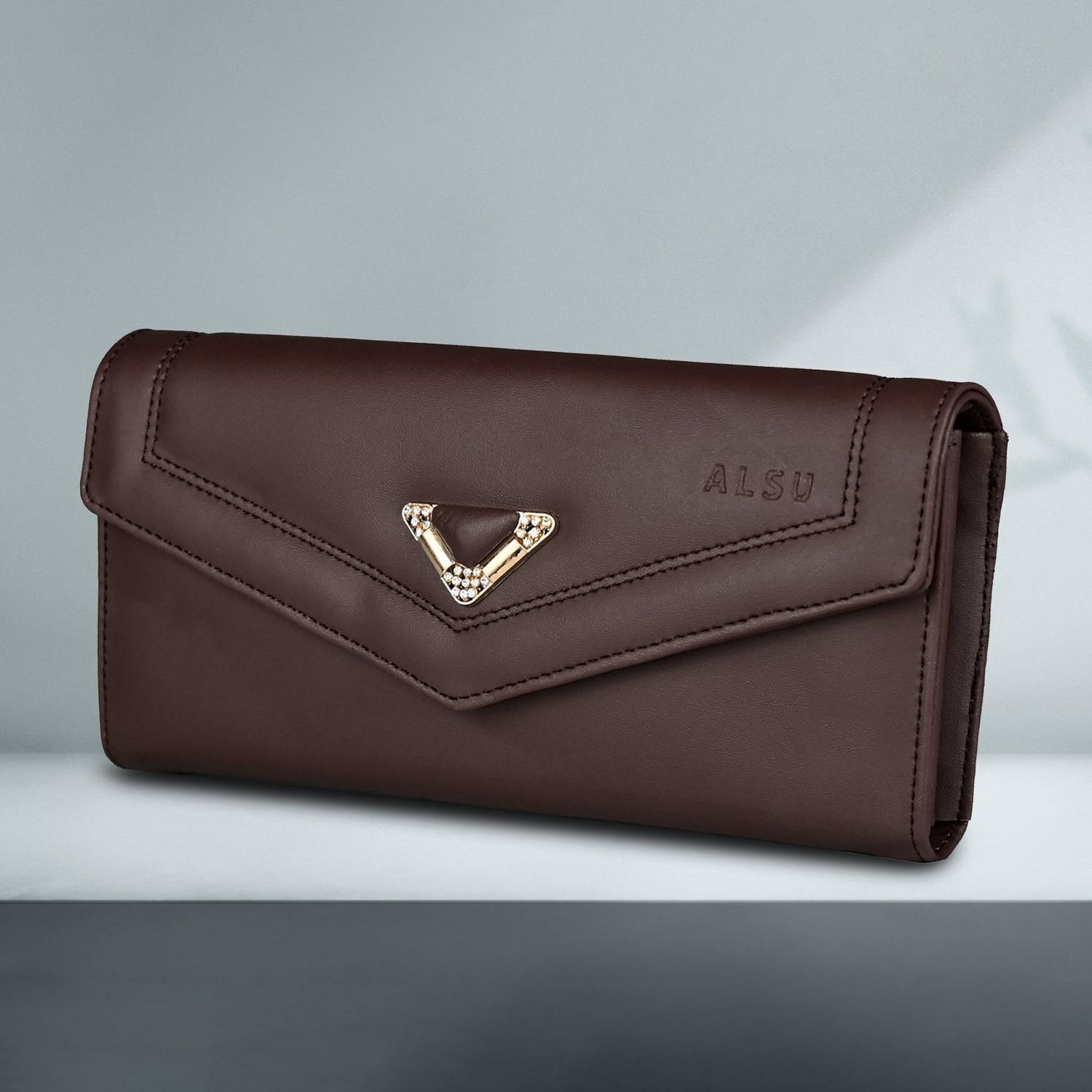 ALSU Party, Casual, Formal Brown Clutch