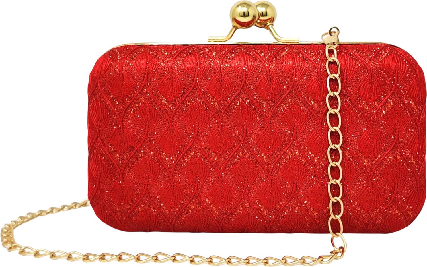 AILTINO Casual, Formal, Party, Sports Red Clutch