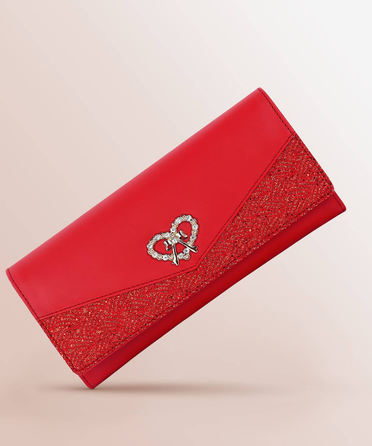 8LOVEES Casual, Formal Red Clutch