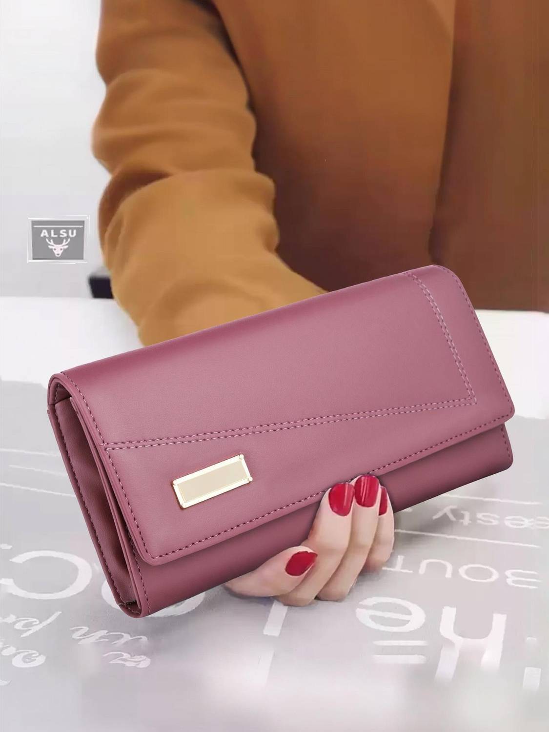 ALSU Casual, Party Peach Clutch