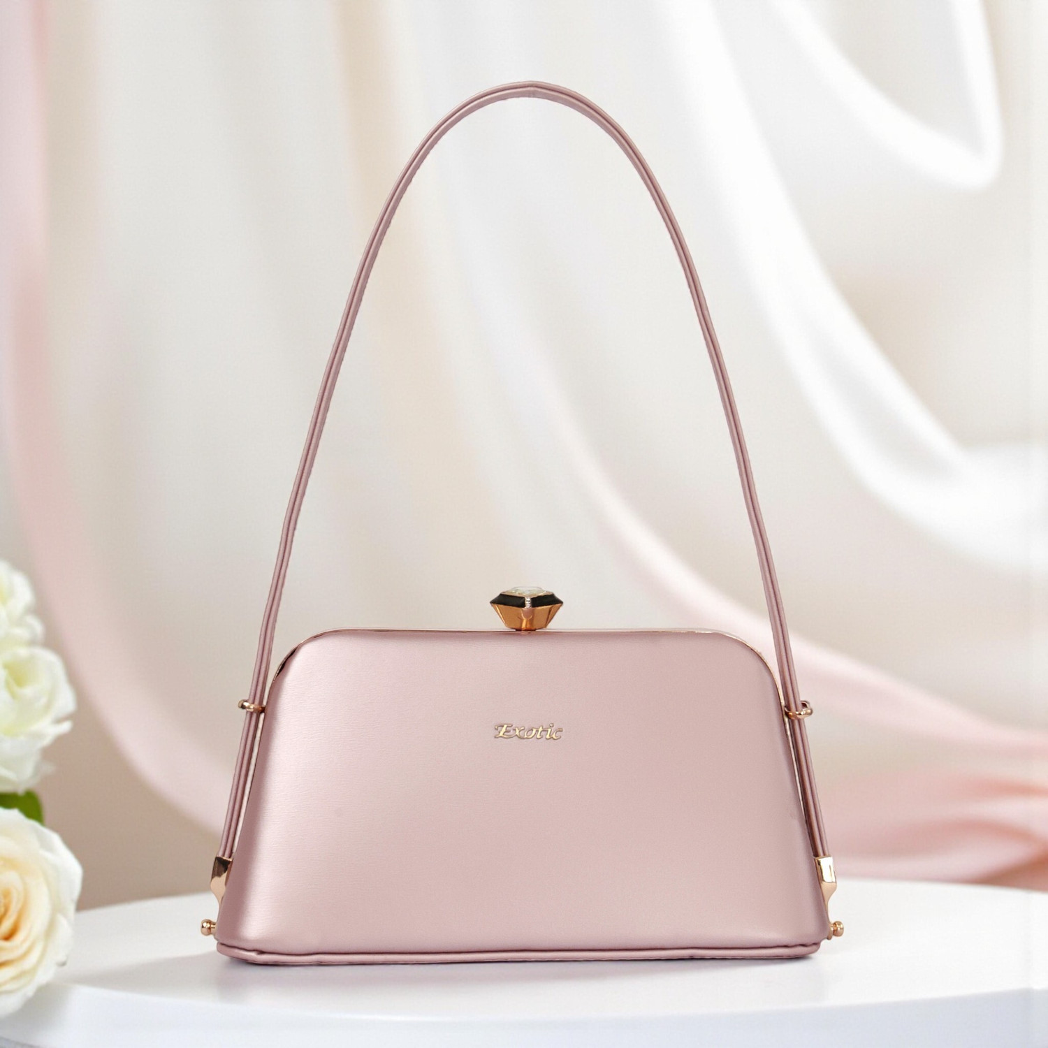 Image of Exotic Premium Party Pink Clutch