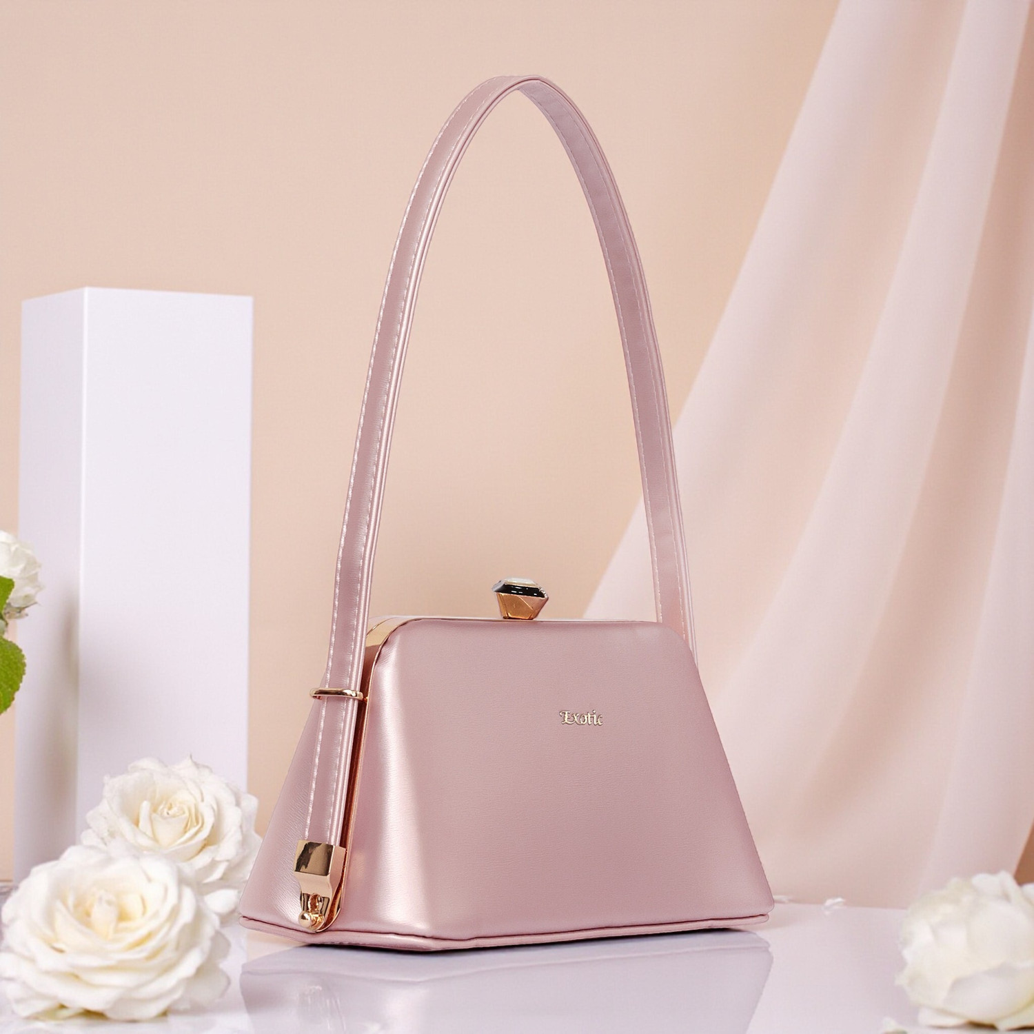 Image of Exotic Premium Party Pink Clutch