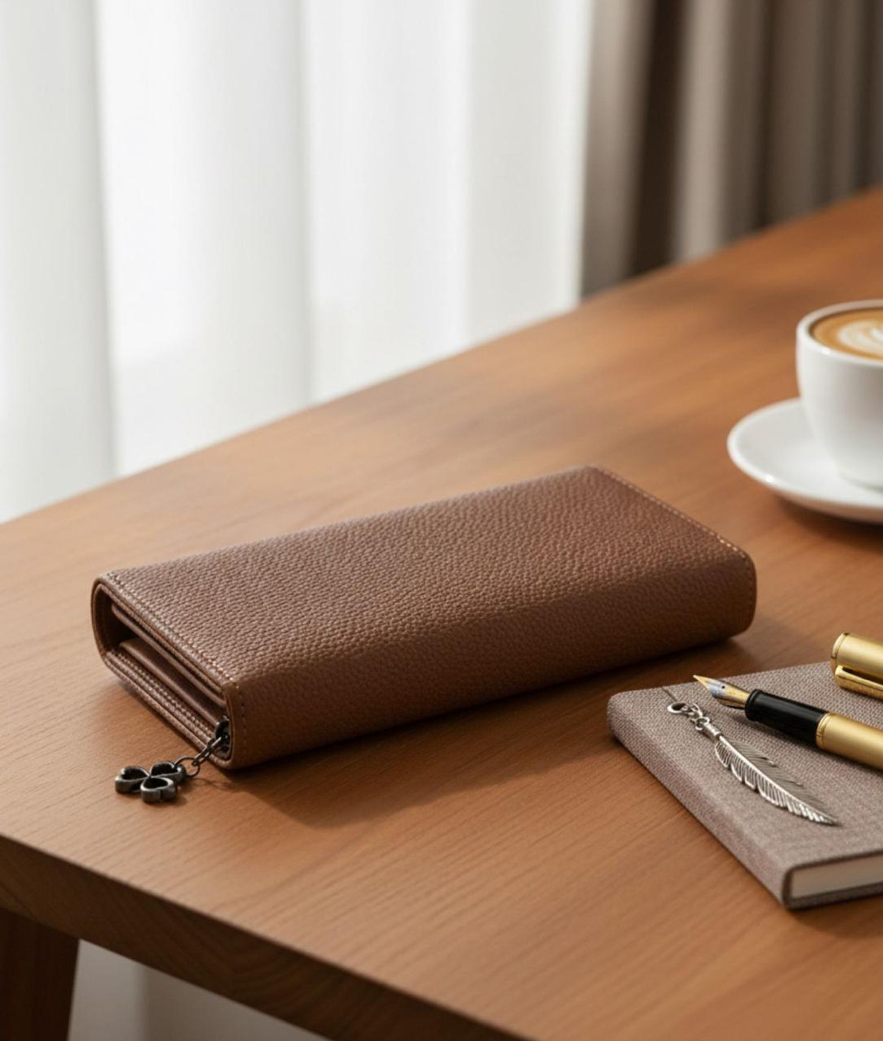 Image of FLYBOYZ Casual, Formal, Party, Sports Brown Clutch