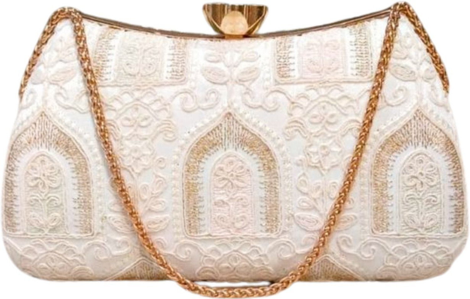 Image of ZUHUR Party White Clutch