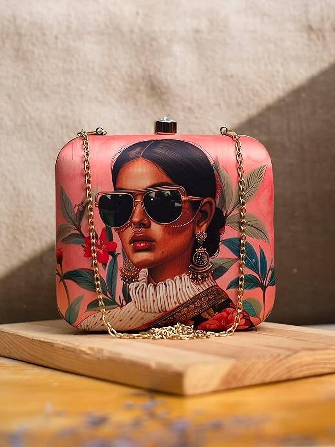 ARTKLIM Casual Pink Clutch