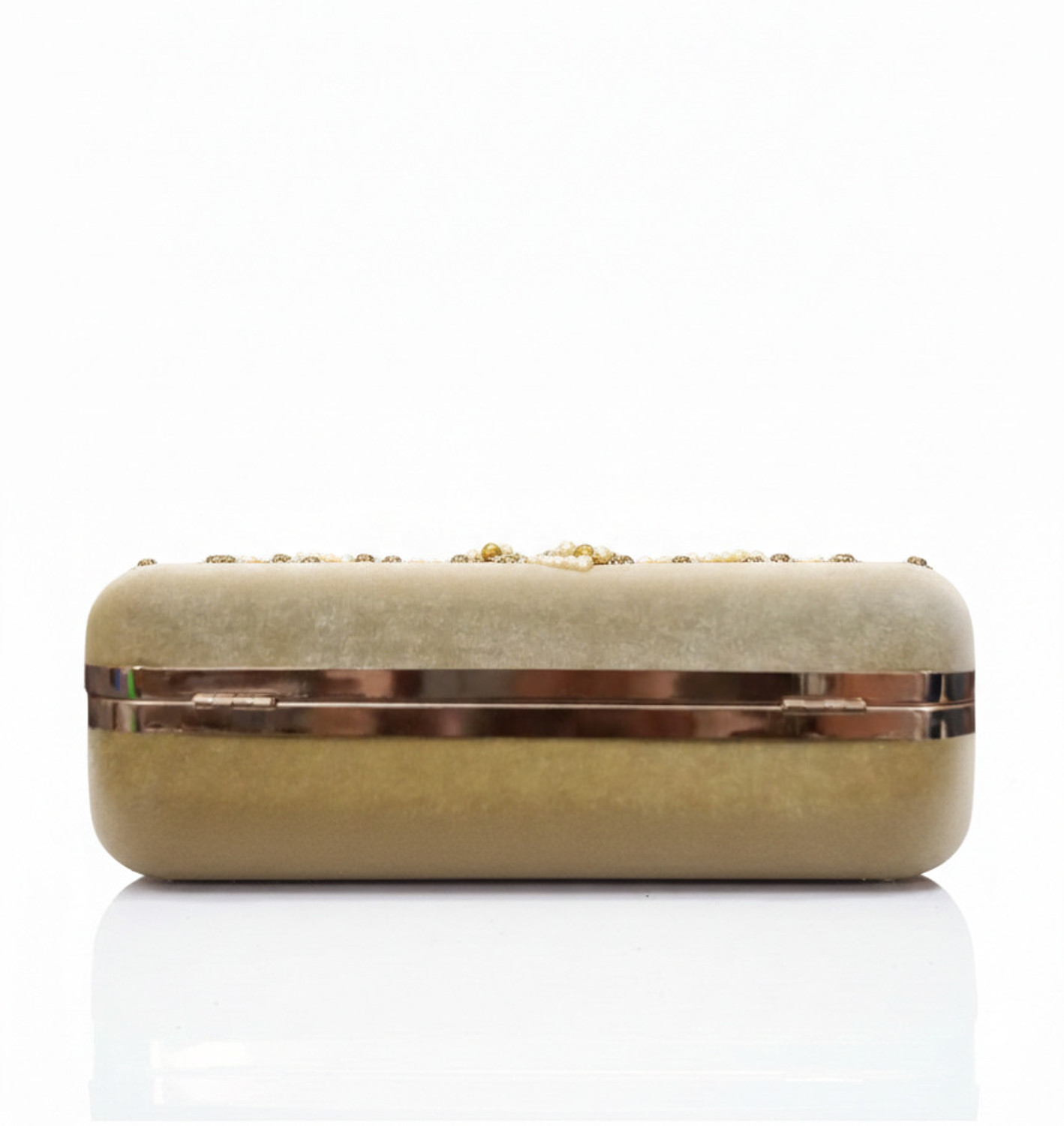 Image of zarikaraft Party Gold Clutch