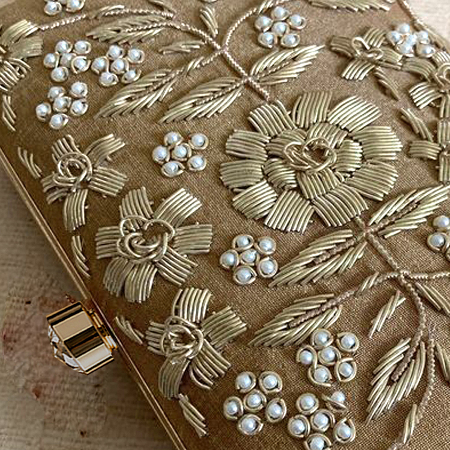 Image of MaFs Party Gold Clutch