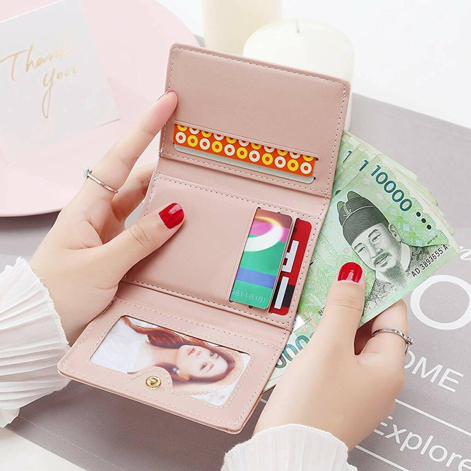 PALAY Women Casual Multicolor Leather Wallet - Image 4
