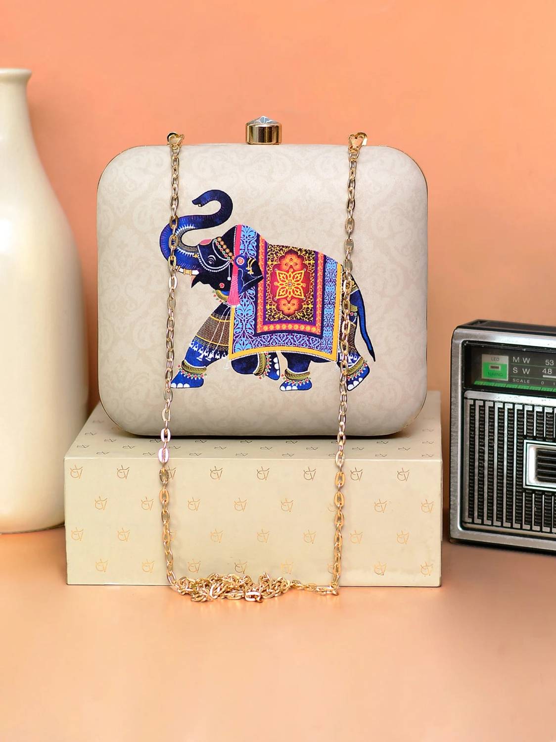 ARTKLIM Casual Blue Clutch