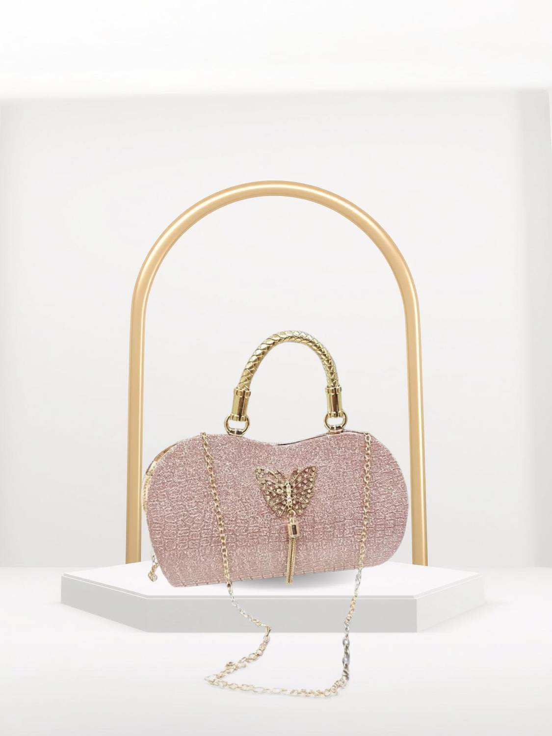 AFVION Party Pink  Clutch