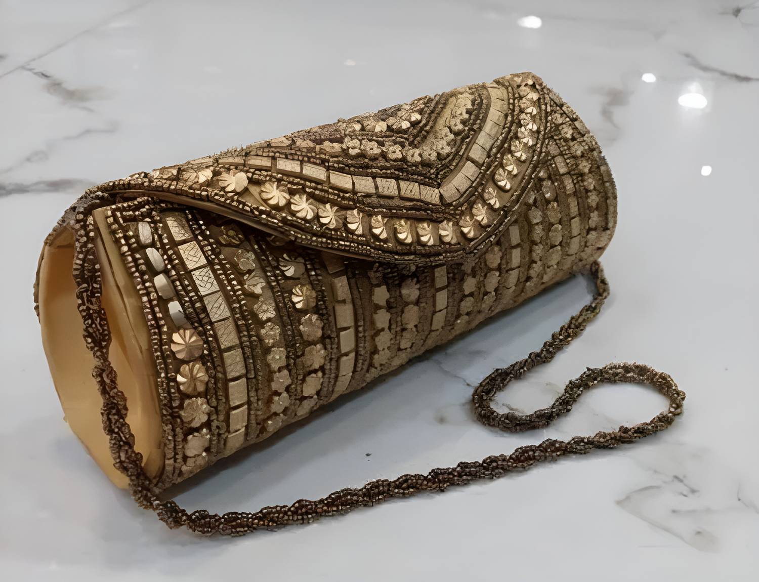 25DEGREE N Party Gold  Clutch