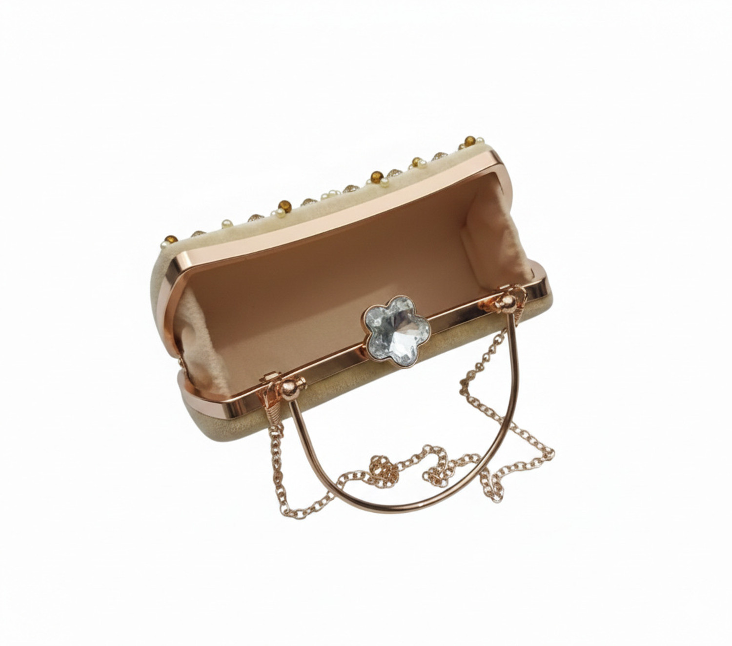 Image of zarikaraft Party Gold Clutch