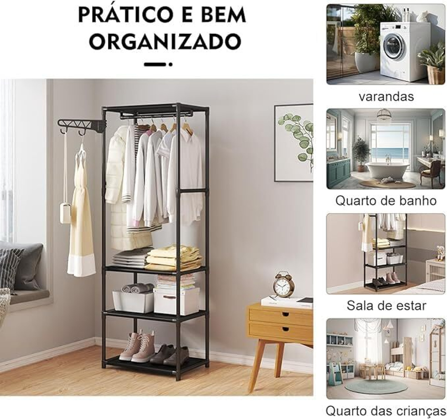 Image of Vozica Metal Coat Stand