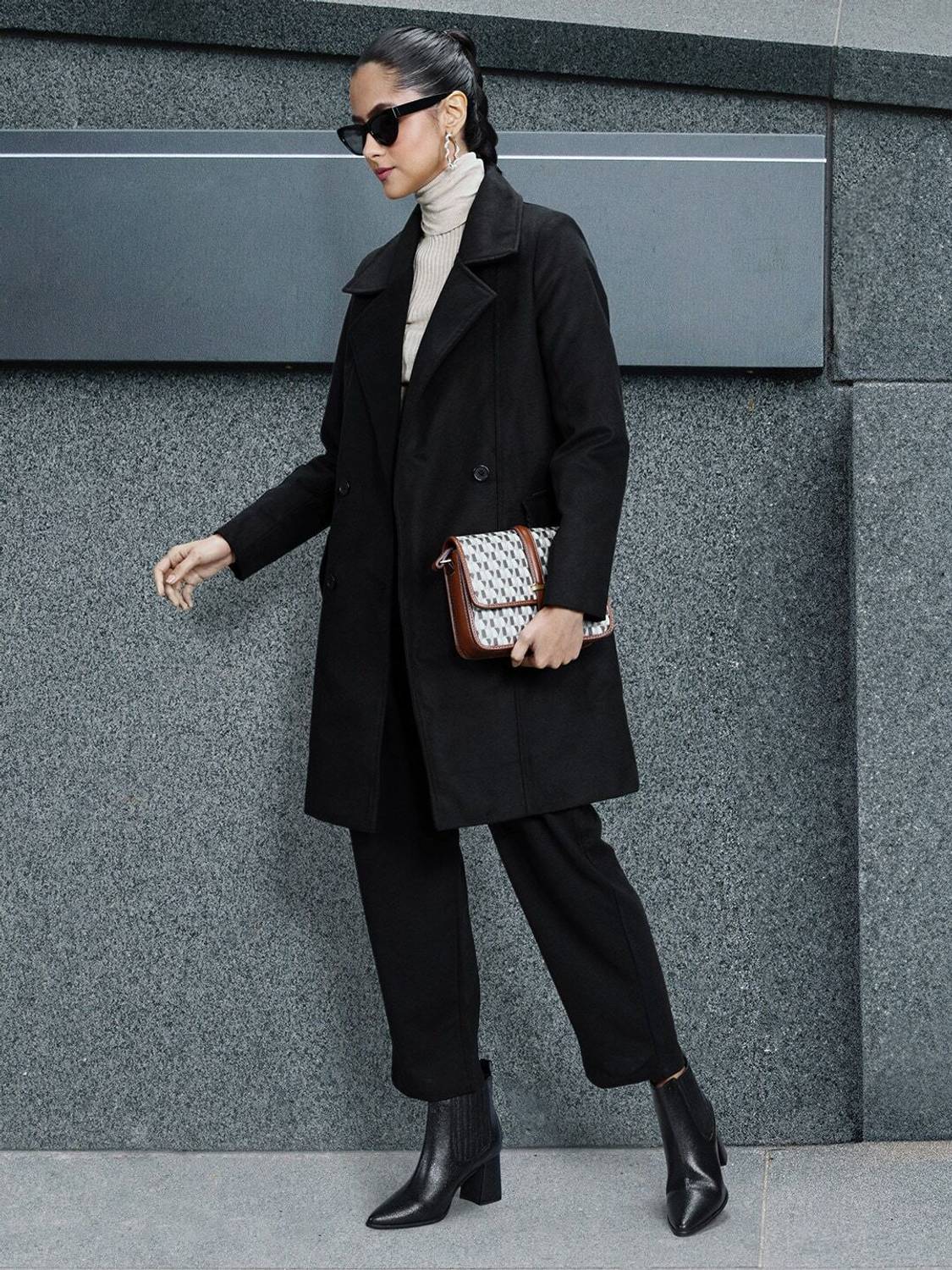4WRD by Dressberry Polyester Coat