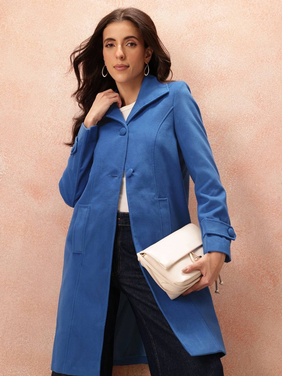 all about you Polyester Coat