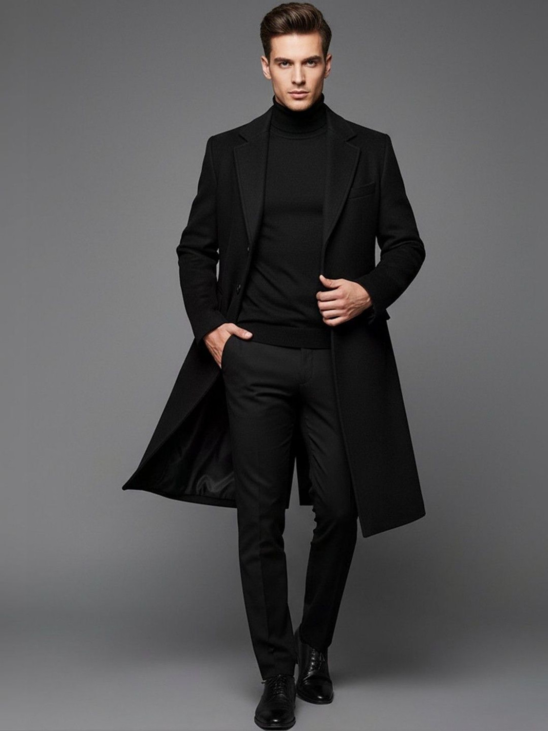 Image of HERE&NOW Wool Solid Coat