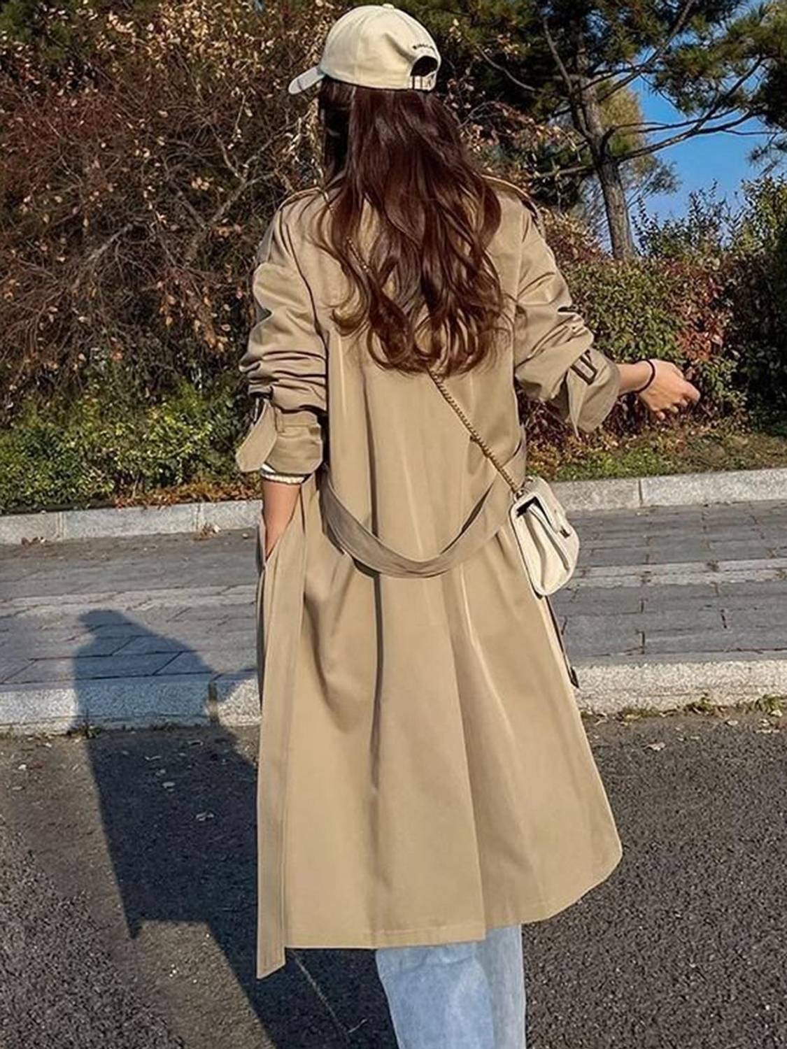 Mast & Harbour Polyester Solid Coat - Image 5