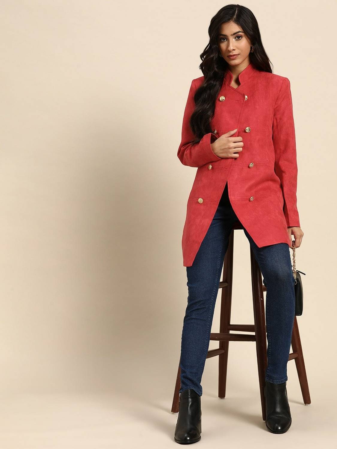 all about you Polyester Coat