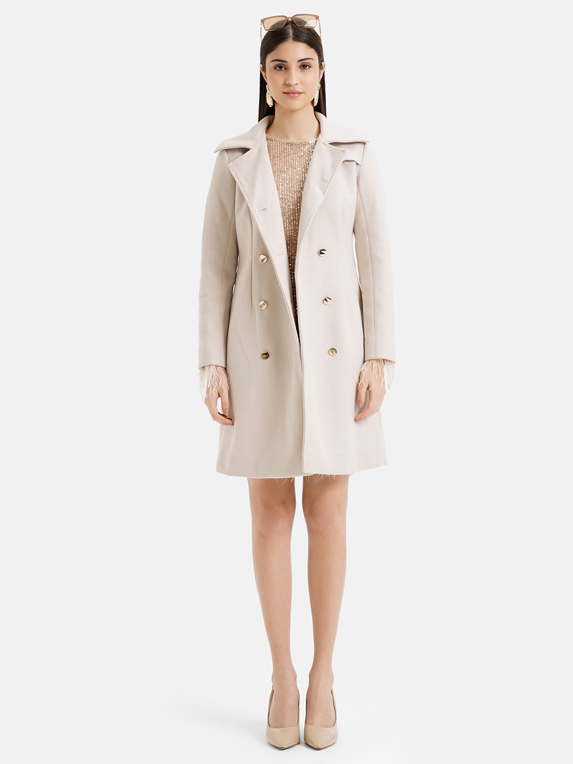 Image of KAZO Wool Solid Coat