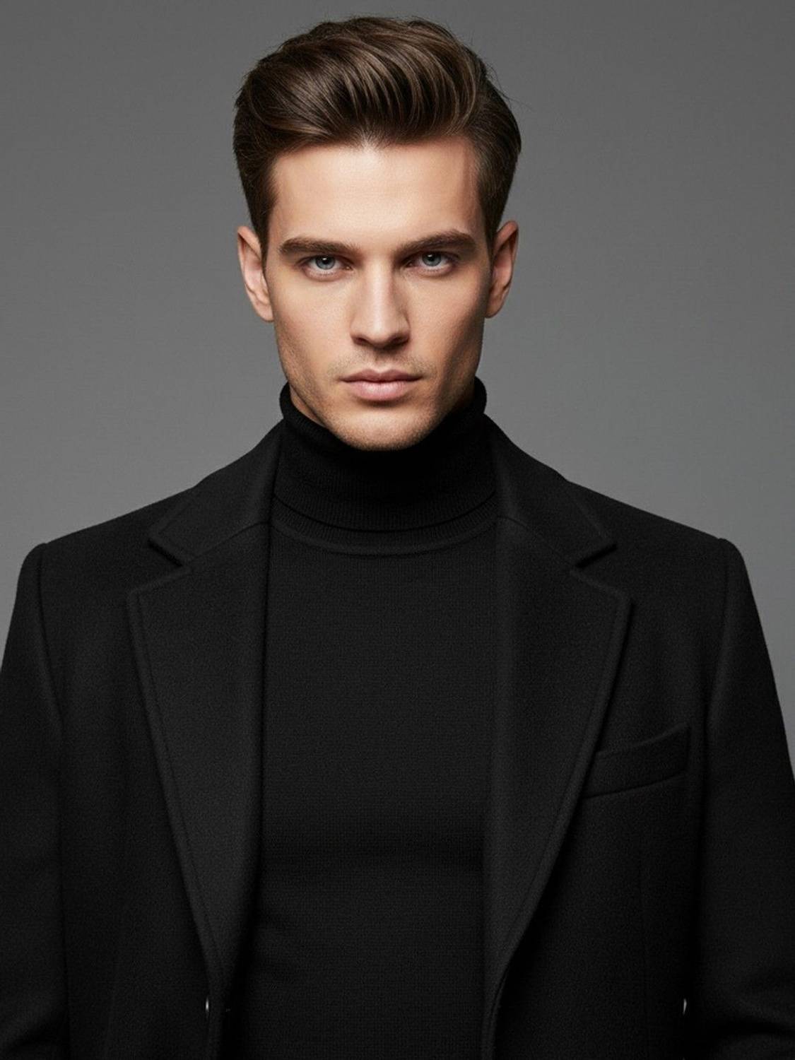 HERE&NOW Wool Solid Coat - Image 4