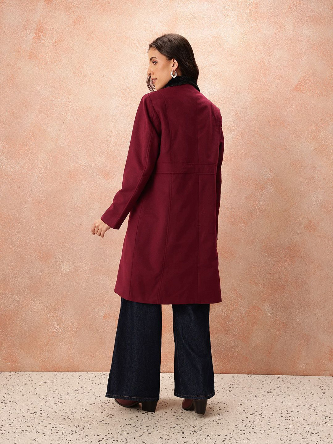 Image of all about you Polyester Coat