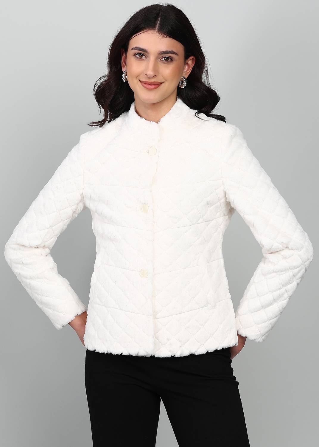 Breil By Fort Collins Tweed Solid Coat