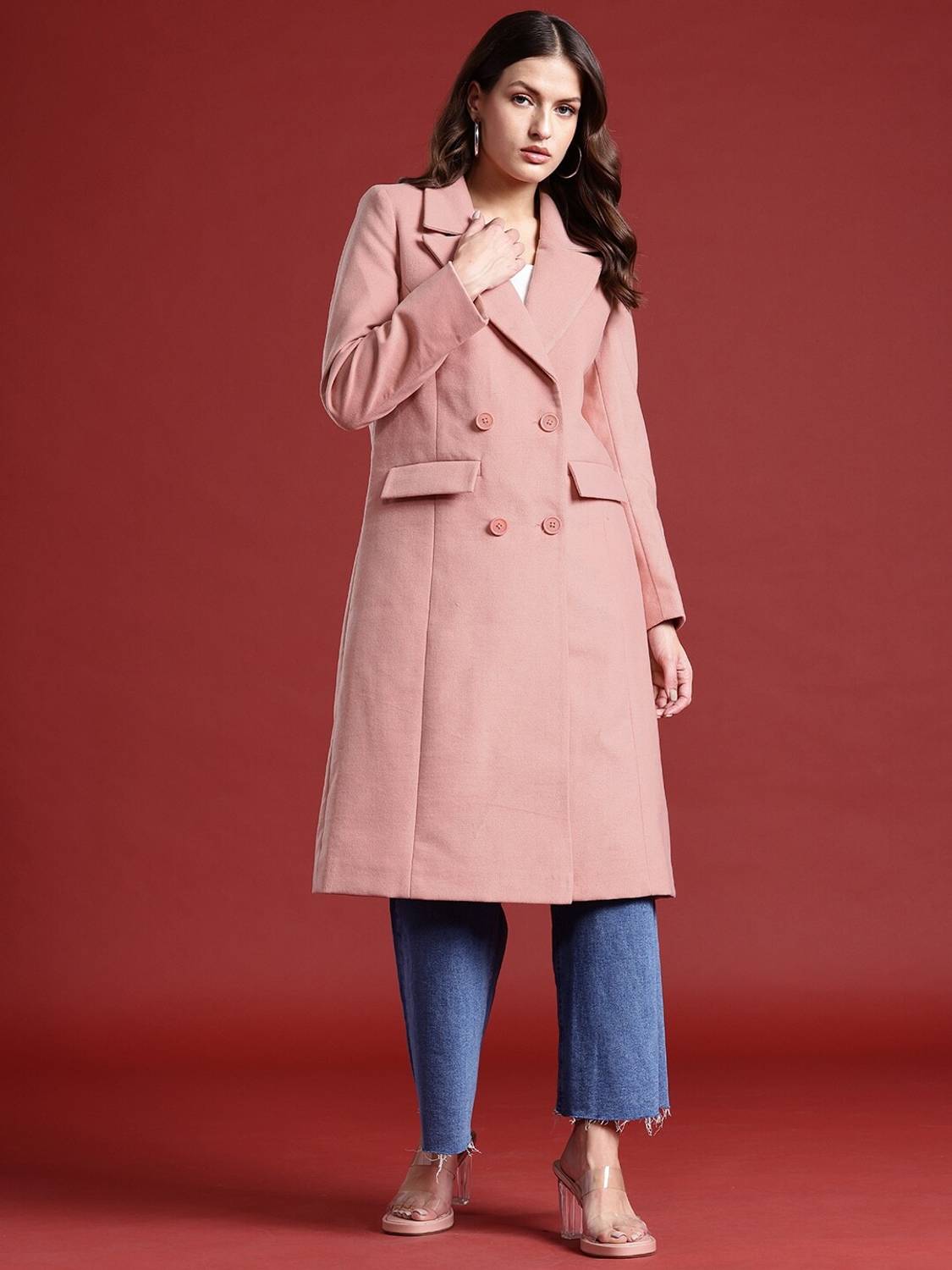 all about you Polyester Coat