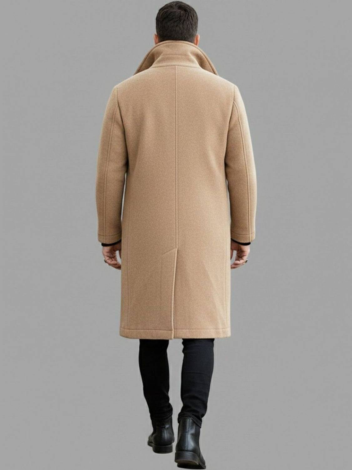 Mast & Harbour Wool Solid Coat - Image 2