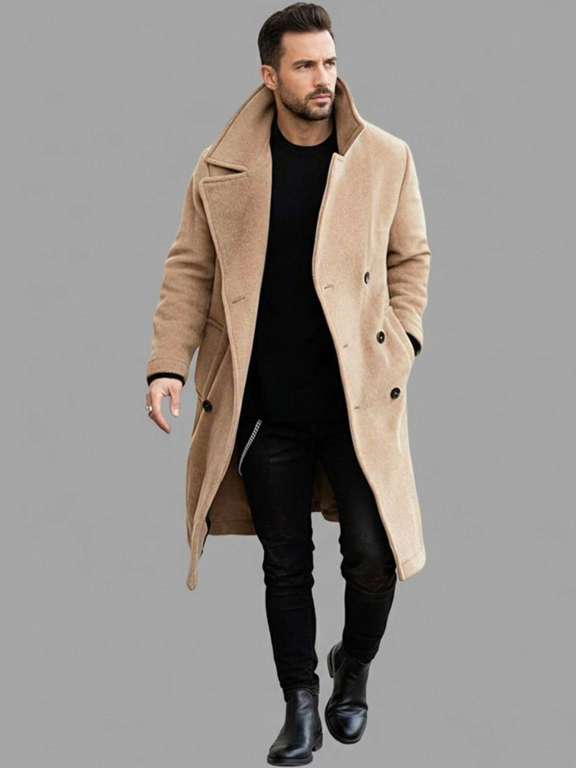 Mast & Harbour Wool Solid Coat