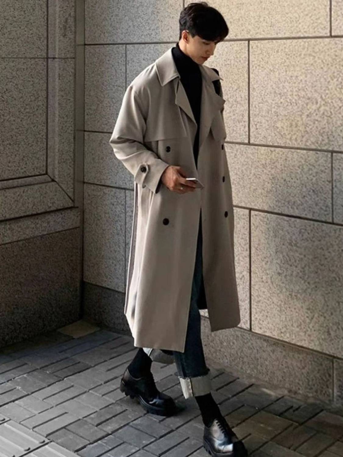 HERE&NOW Polyester Solid Coat - Image 5